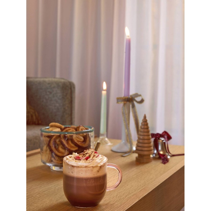 H&uuml;bsch Clea Sk�l �15 cm, Klar/Gr�n