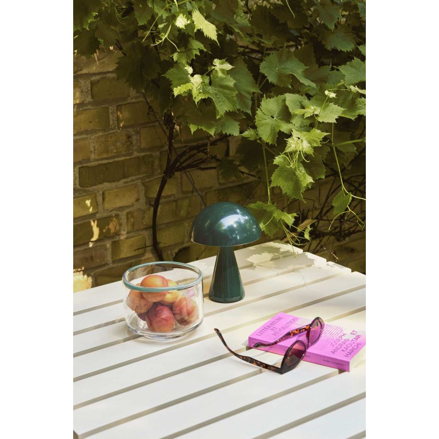 H&uuml;bsch Clea Sk�l �15 cm, Klar/Gr�n