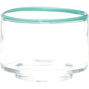 H&uuml;bsch Clea Sk�l �15 cm, Klar/Gr�n