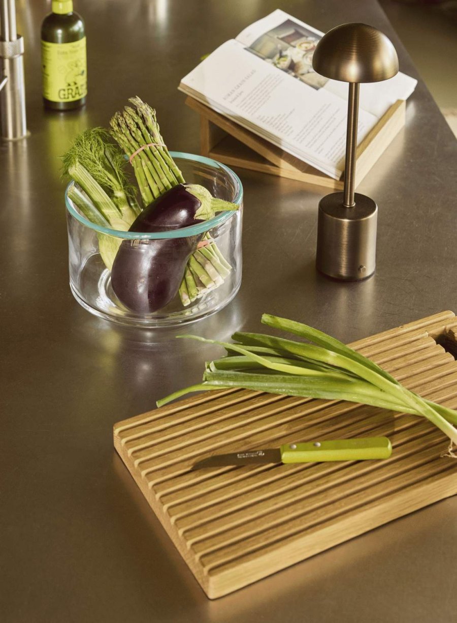 H&uuml;bsch Clea Sk�l �20 cm, Klar/Gr�n