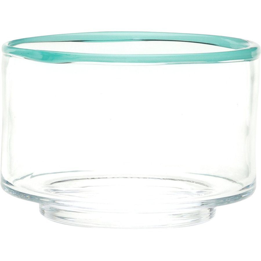 H&uuml;bsch Clea Sk�l �20 cm, Klar/Gr�n