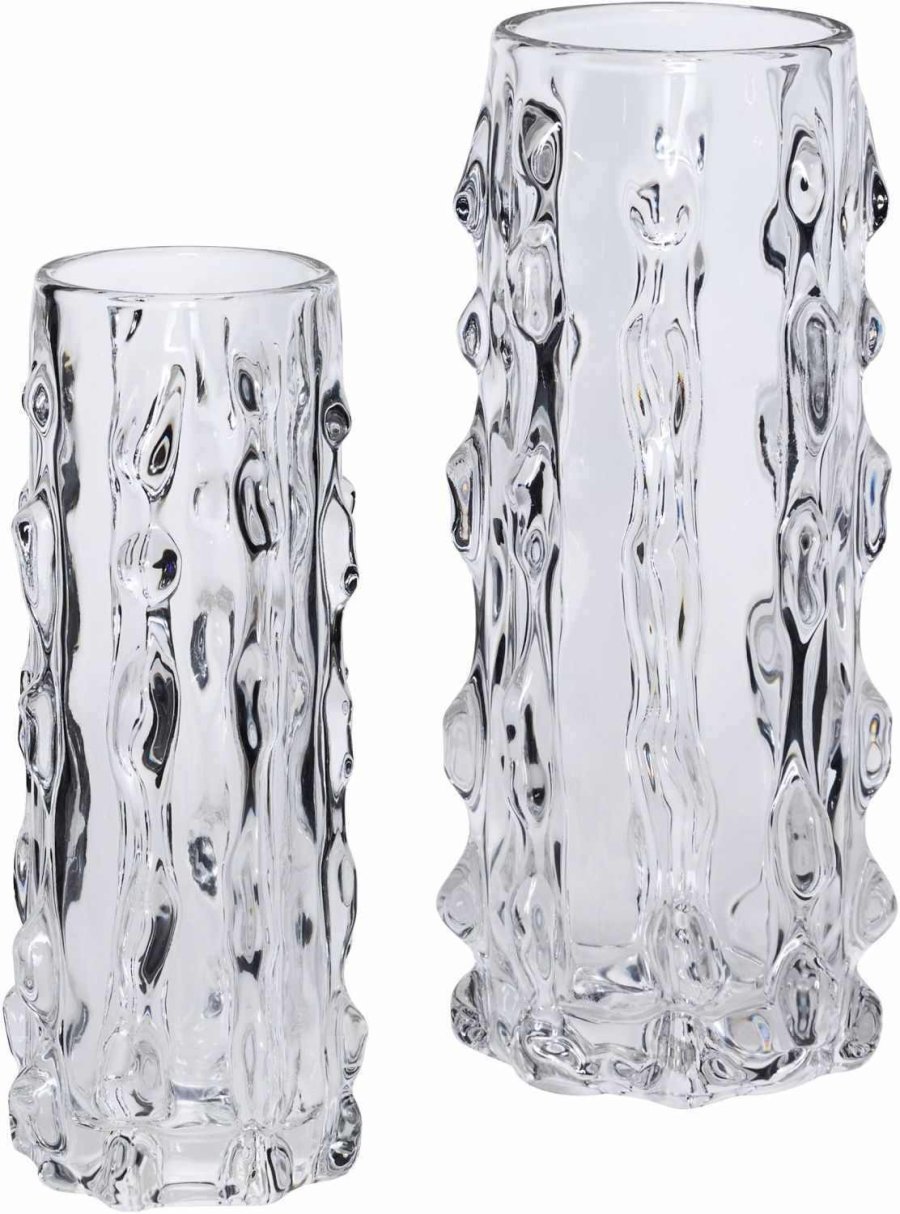 H&uuml;bsch Kawa Vase 2 stk, Klar