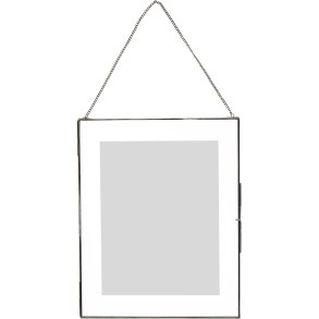 Hbsch Loft Rahmen m. Kette 41x51 cm, Schwarz
