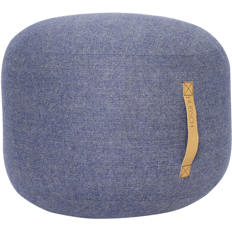 Hbsch Mochi Pouf 50 cm, Hellblau