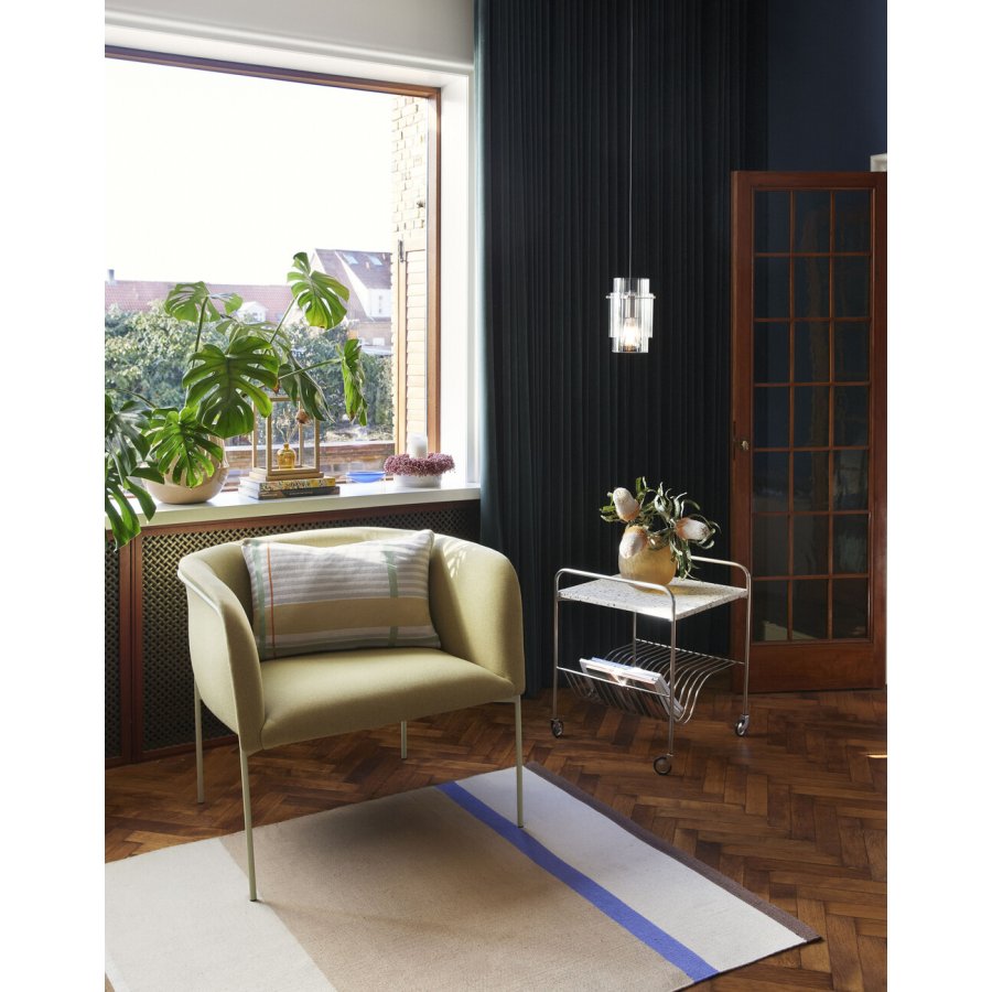 Hübsch Desert Tppe 120x180 cm, Beige/Bl/Rdbrun/Sand