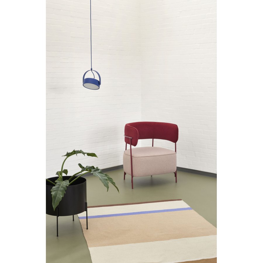 Hübsch Desert Tppe 120x180 cm, Beige/Bl/Rdbrun/Sand