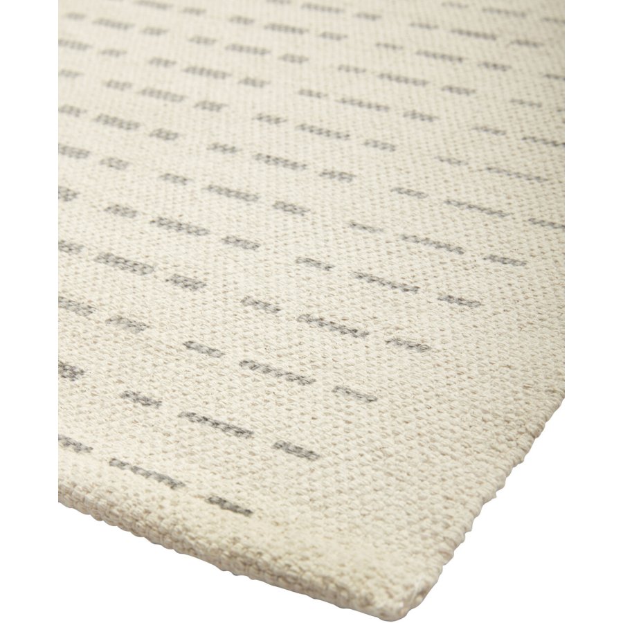 Hbsch Pin Teppich 120x180 cm, Beige/Grau