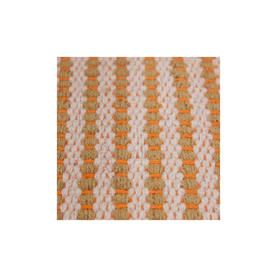 Hübsch Mochi Puf 75 cm, Beige/Orange/Sand