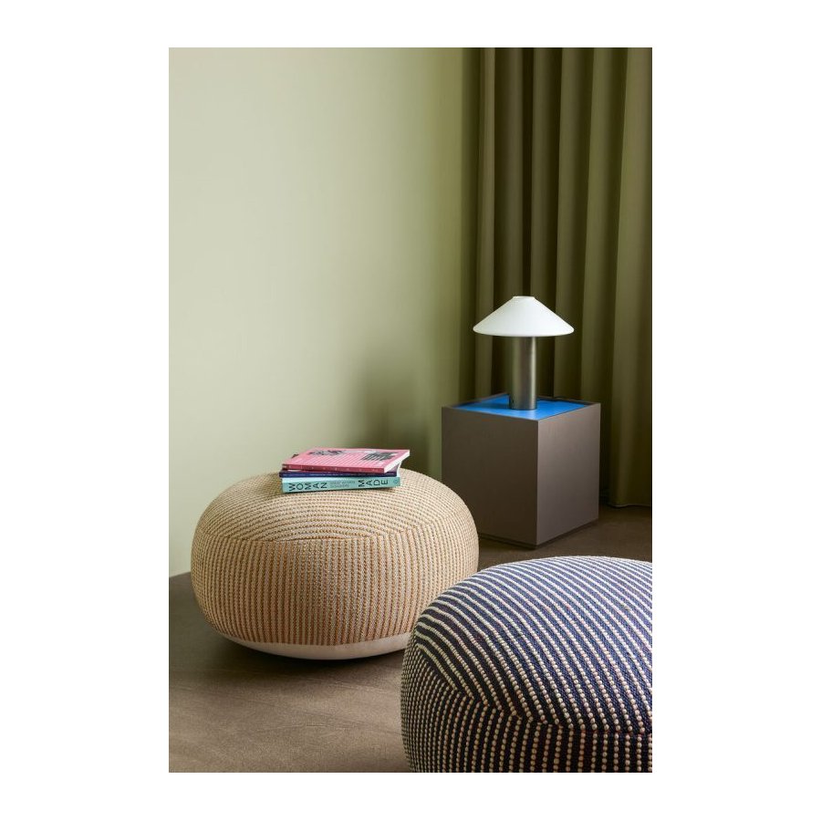 Hübsch Mochi Puf 75 cm, Beige/Orange/Sand