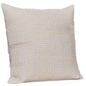 Hübsch Floy Pude 60x60 cm, Sand/Gul