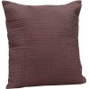 Hbsch Floy Kissen 60x60 cm, Braun/Rot