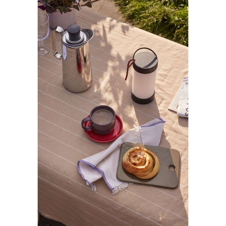 H&uuml;bsch Sera D�kkeserviet/Serviet 31x48 cm, Lavendel/Sand