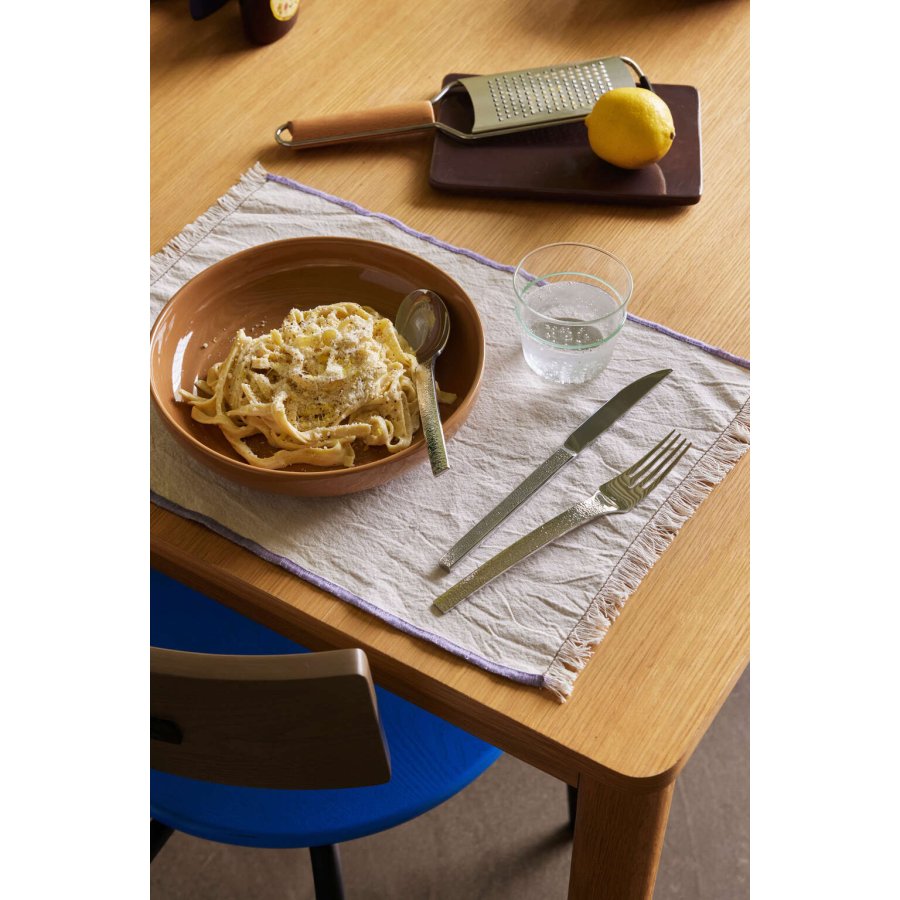 H&uuml;bsch Sera D�kkeserviet/Serviet 31x48 cm, Lavendel/Sand