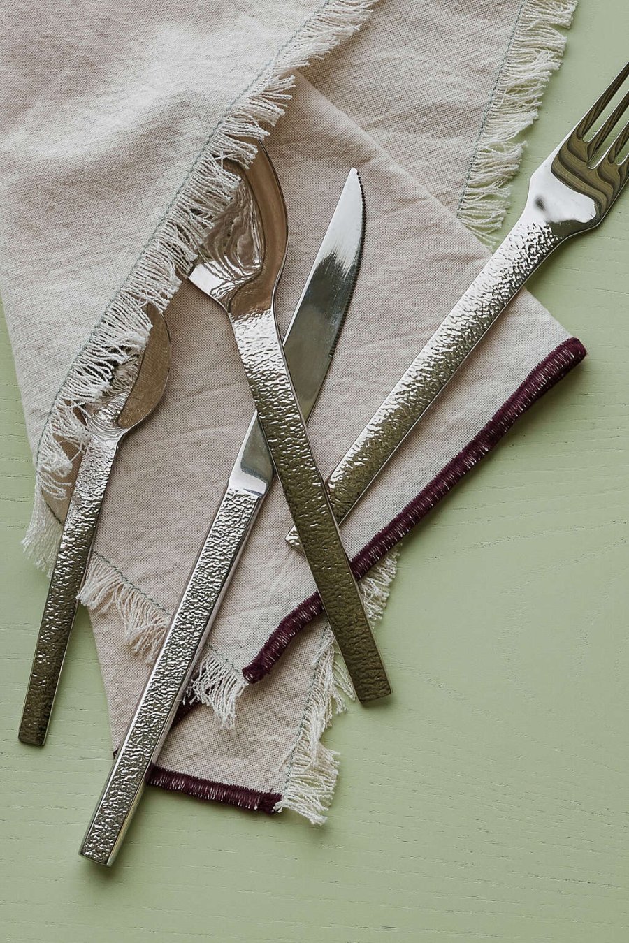 H&uuml;bsch Sera D�kkeserviet/Serviet 31x48 cm, Brun/Sand