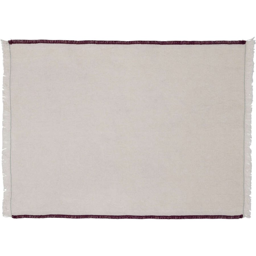 H&uuml;bsch Sera D�kkeserviet/Serviet 31x48 cm, Brun/Sand