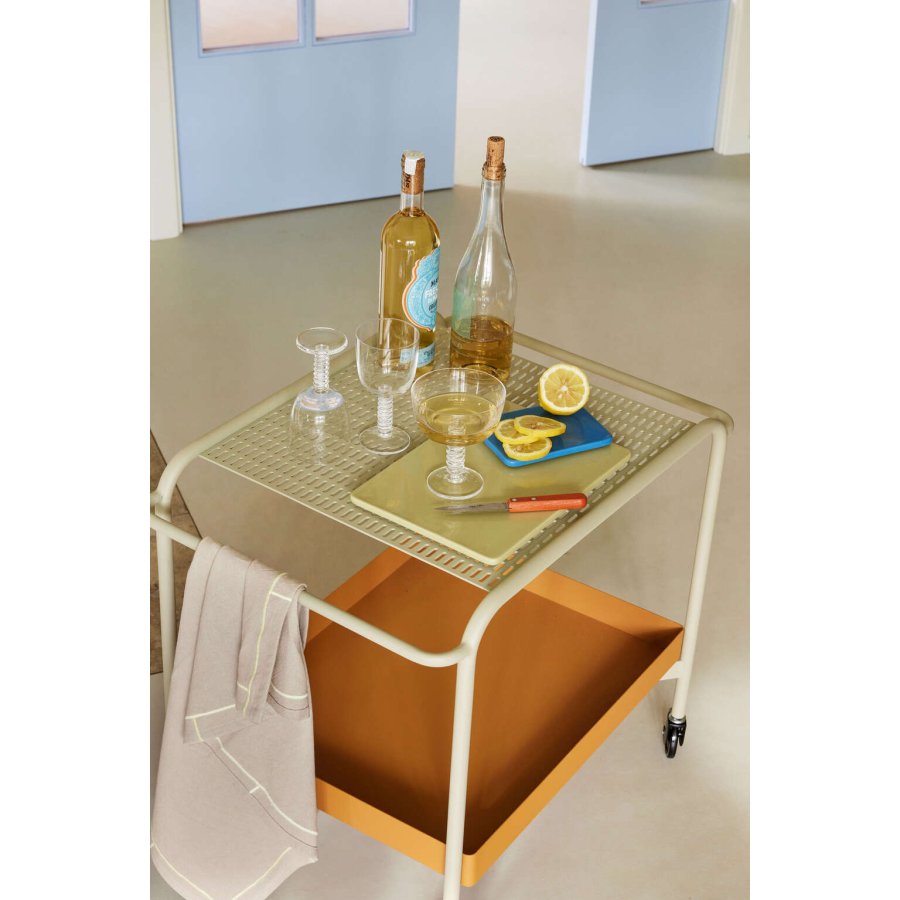 Hbsch Easypeasy Geschirrtuch 60x80 cm, Sand/Gelb