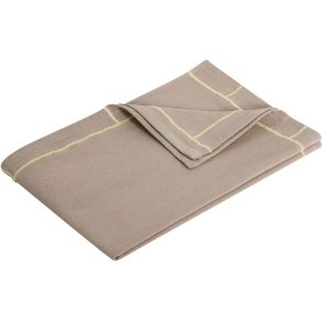 Hübsch Easypeasy Viskestykke 60x80 cm, Sand/Gul