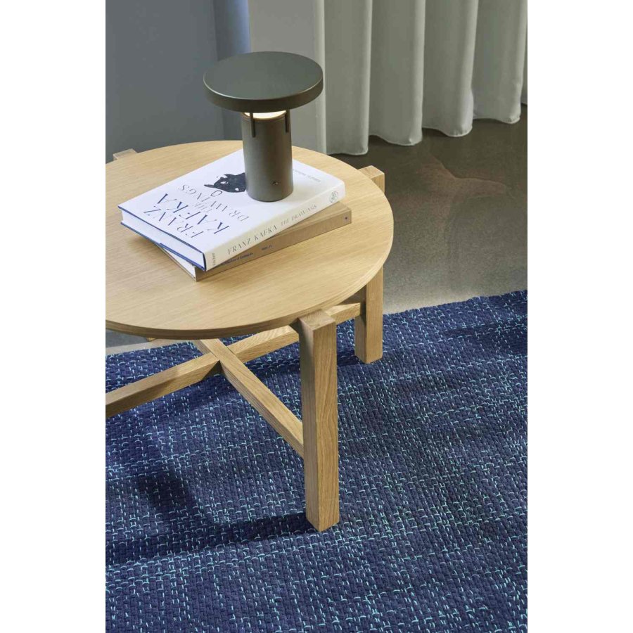 H&uuml;bsch Flim Teppich 120x180 cm, Blau