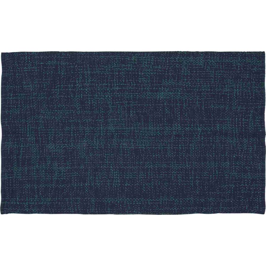 H&uuml;bsch Flim Teppich 120x180 cm, Blau