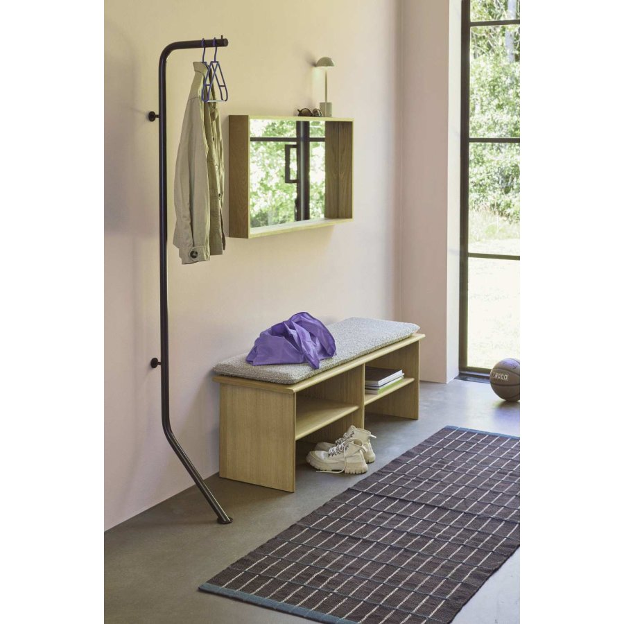 H&uuml;bsch Cottage L&auml;ufer 80x200 cm, Braun/Dunkelgr&uuml;n