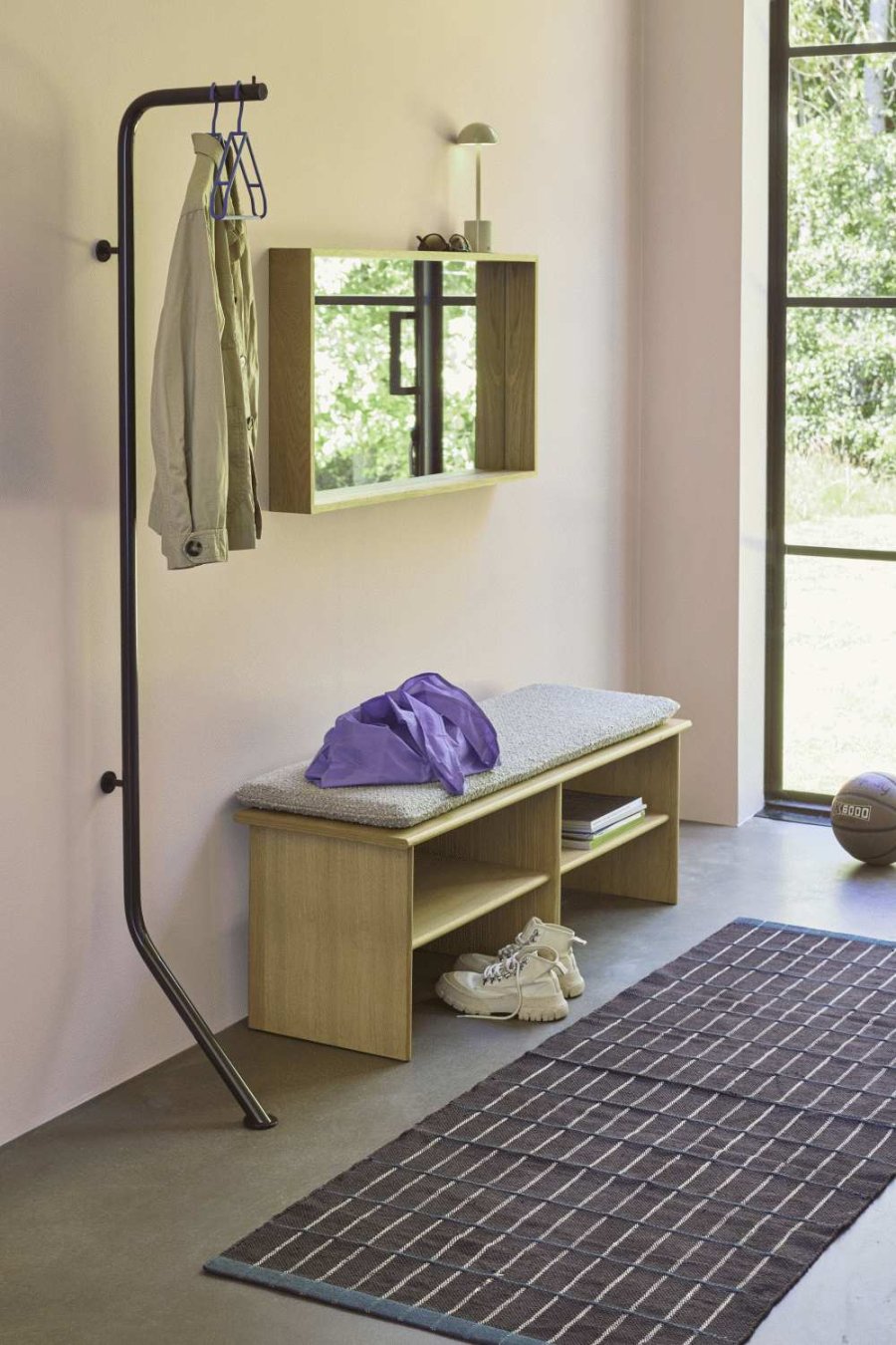 H&uuml;bsch Cottage L&auml;ufer 80x200 cm, Braun/Dunkelgr&uuml;n