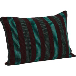 H&uuml;bsch Morph Kissen 40x60 cm, Braun/Gr&uuml;n