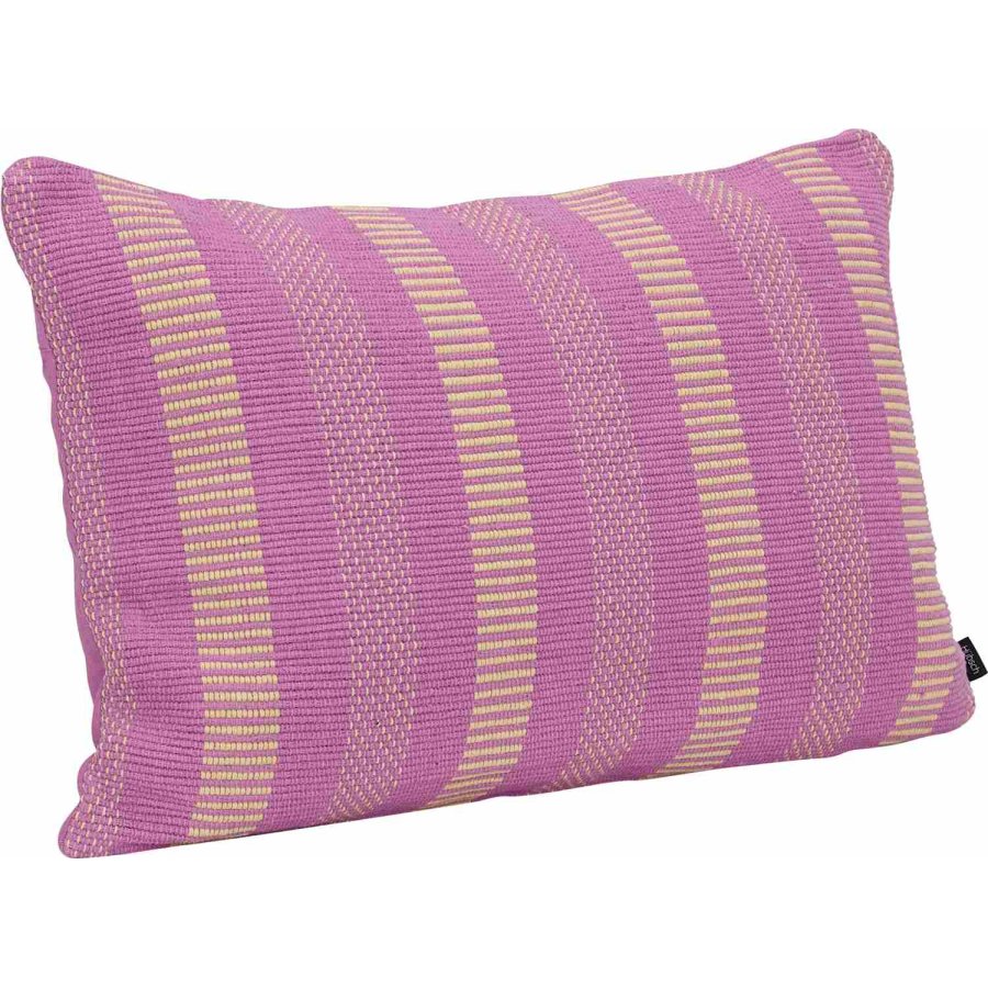 H&uuml;bsch Morph Kissen 40x60 cm, Rosa/Gelb