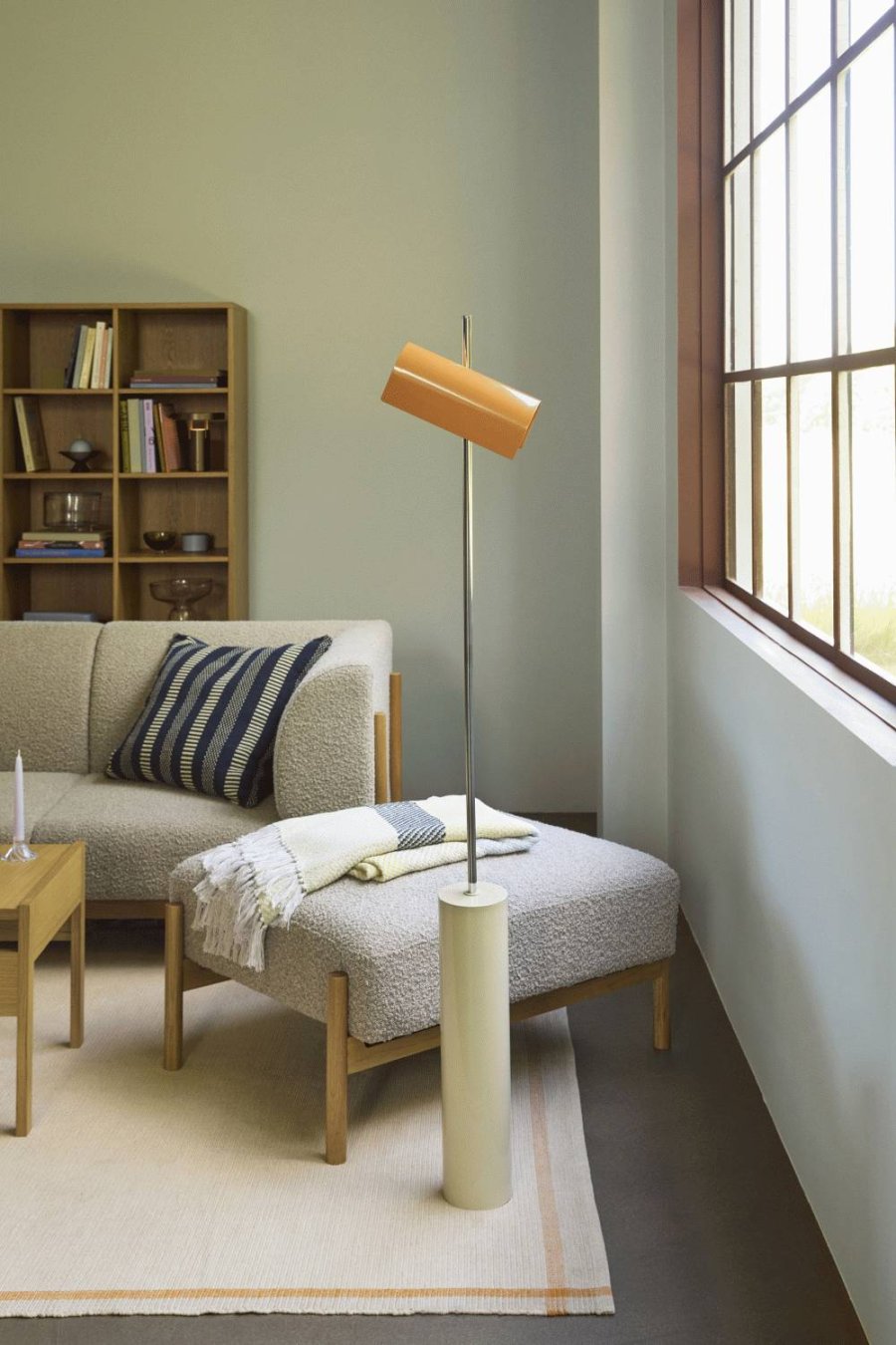 H&uuml;bsch Morph Kissen 60x60 cm, Hellblau