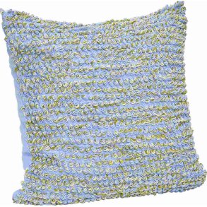 H&uuml;bsch Blend Kissen 50x50 cm, Hellblau