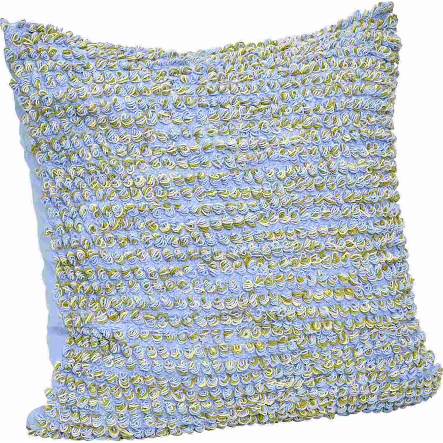 H&uuml;bsch Blend Kissen 50x50 cm, Hellblau