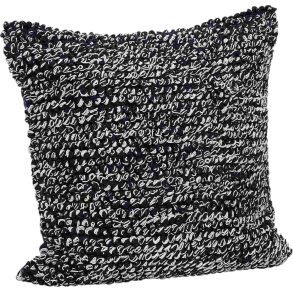 H&uuml;bsch Blend Kissen 50x50 cm, Dunkelblau