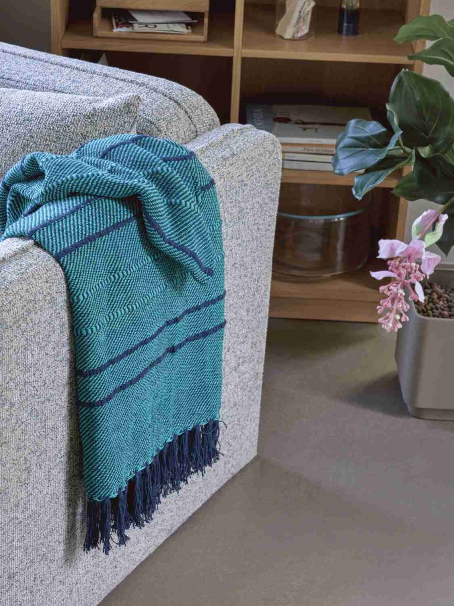 H&uuml;bsch Tap Decke 140x200 cm, Gr&uuml;n