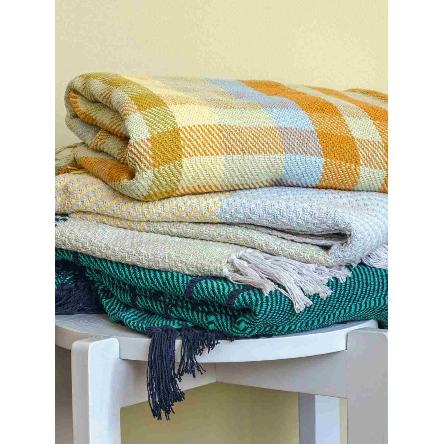 H&uuml;bsch Tarta Decke 140x200 cm, Gelb