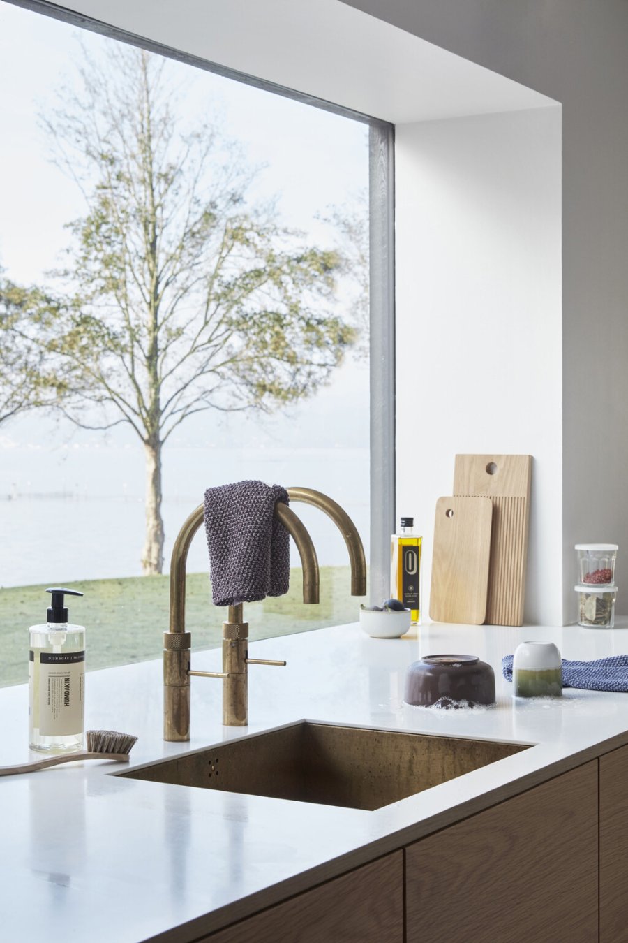 H&uuml;bsch Clay Sk�le 2 stk, R�dbrun