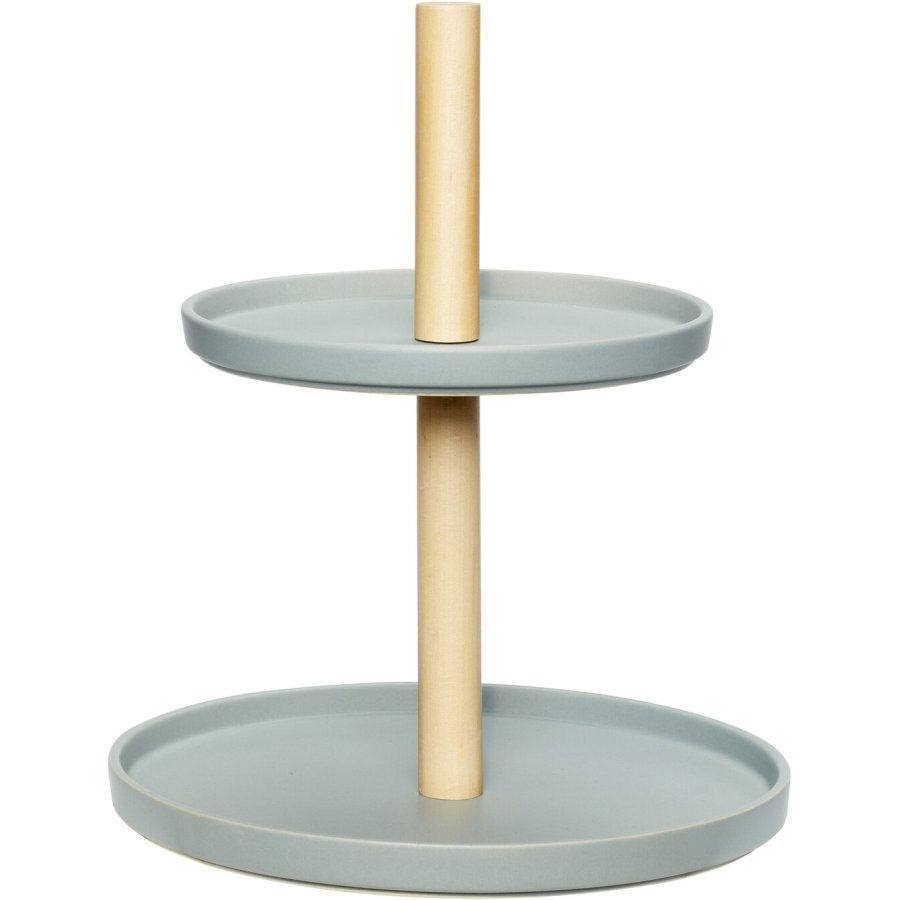 H&uuml;bsch Uplift &Eacute;tag&egrave;re �26 cm, Gr�/Natur