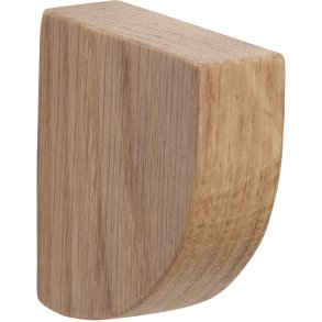 H�bsch Detail Wandhaak 6 cm, Eikenhout