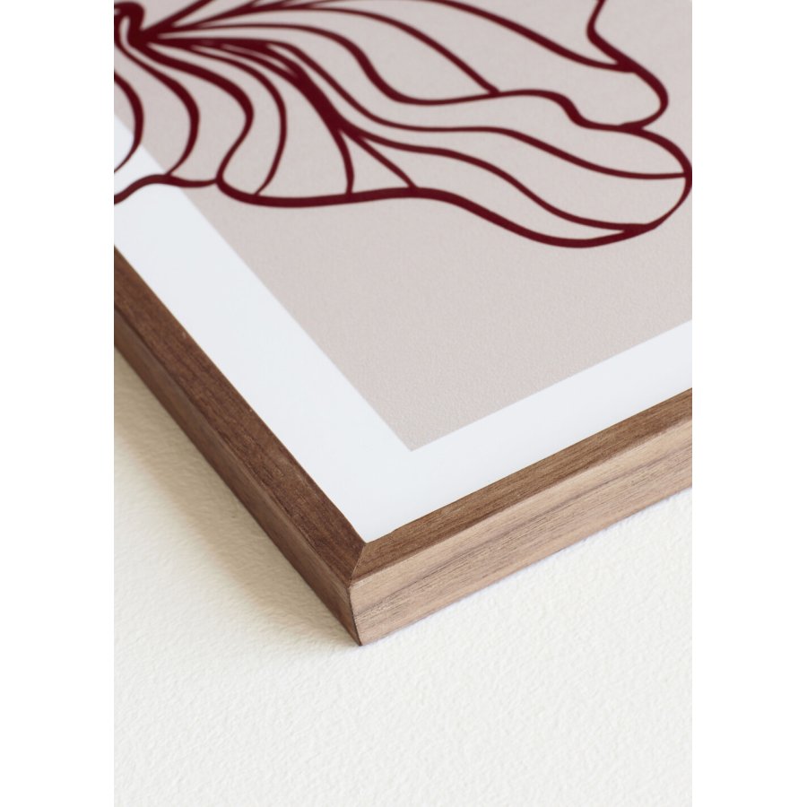 Hbsch Made Rahmen 30x21 cm, Walnut