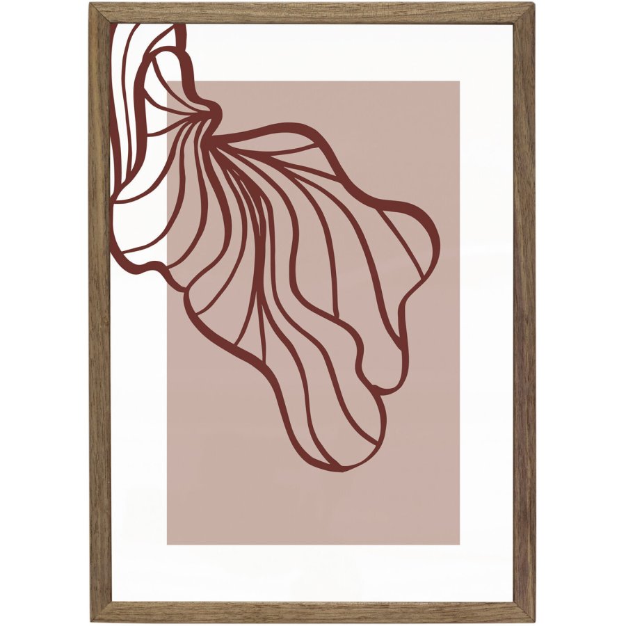 Hbsch Made Rahmen 30x21 cm, Walnut