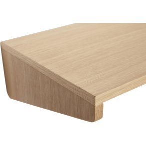 Hübsch Folk Væghængt Skrivebord 80 cm, Eg
