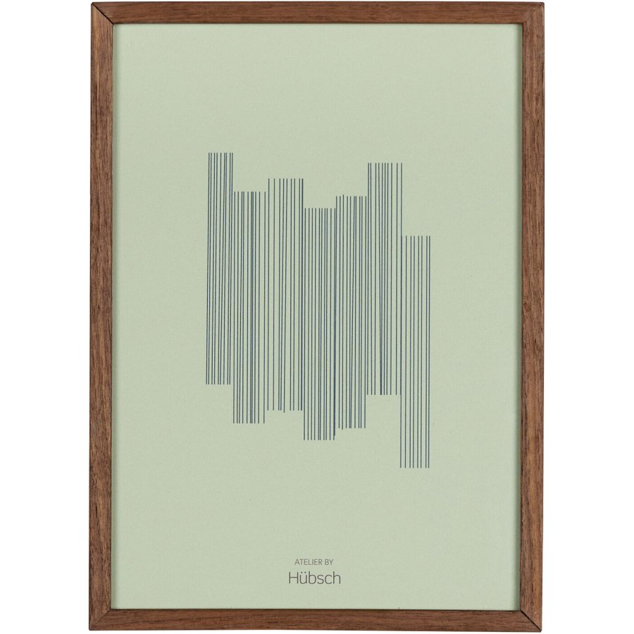 Hübsch Parade Ramme 21x30 cm, Walnut