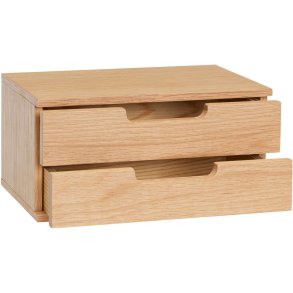Hübsch AtHand Væghylde/Sengebord 30 cm, Egetræsfiner