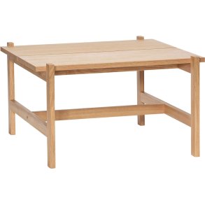 Hübsch Dash Sofabord H46 cm, Egetræsfiner