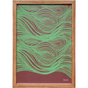 Hbsch Hello Rahmen 21x30 cm, Eichenfurnier