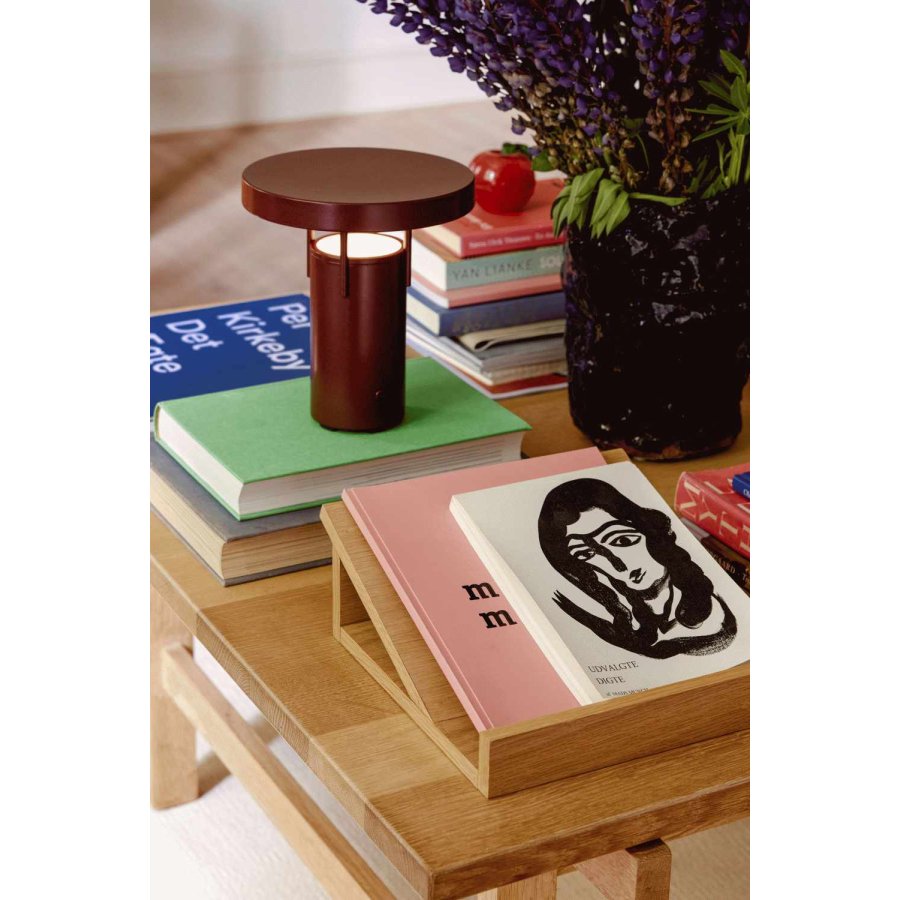 H&uuml;bsch Socle Buchst&uuml;tze H10 cm, Eichenfurnier