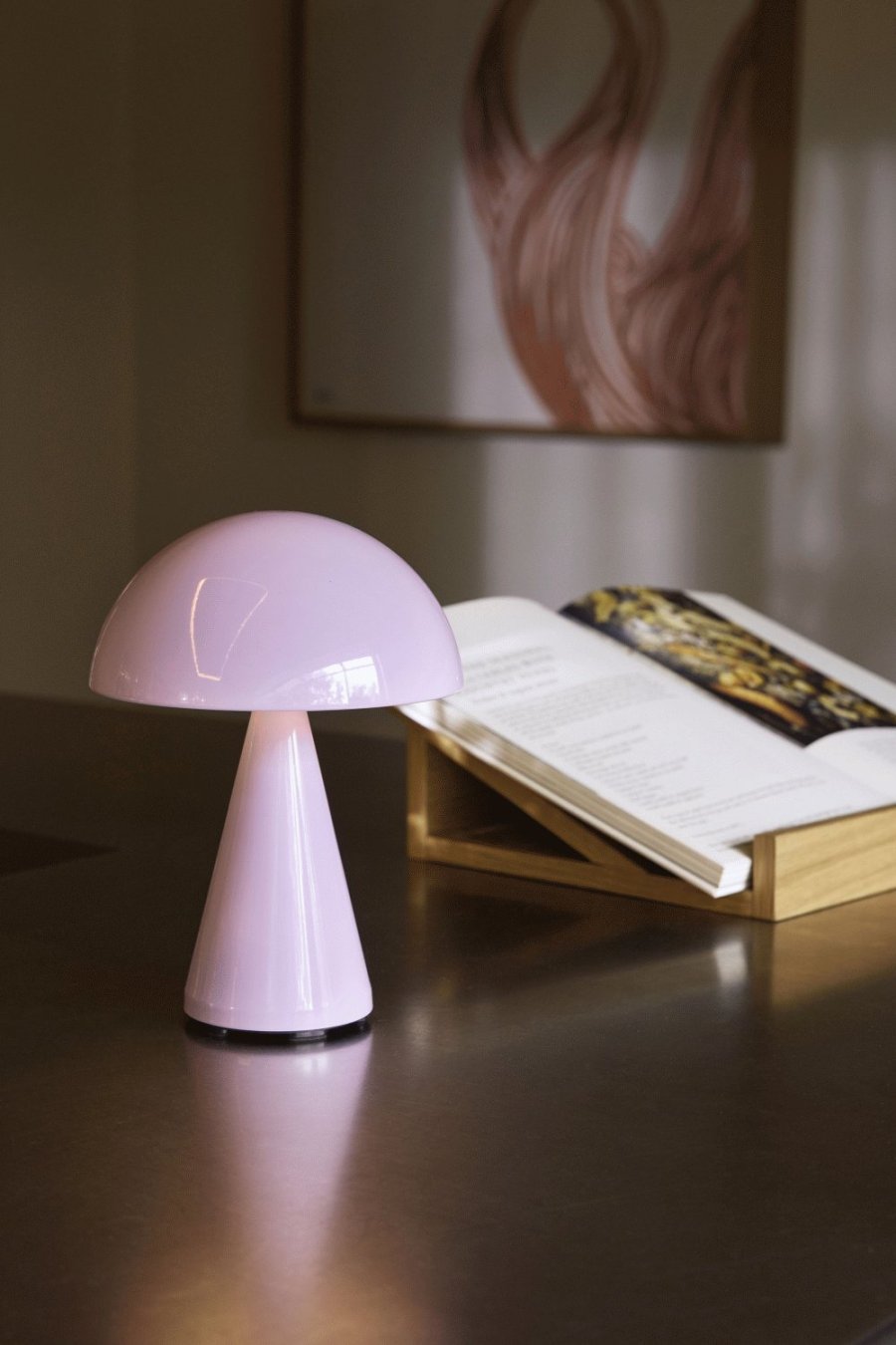 H&uuml;bsch Socle Buchst&uuml;tze H10 cm, Eichenfurnier