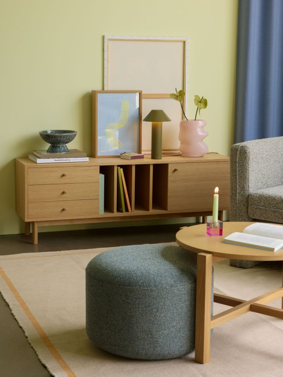 Hübsch Four Couchtisch 2er Set, Eiche