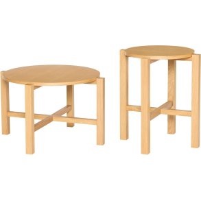 Hübsch Four Couchtisch 2er Set, Eiche