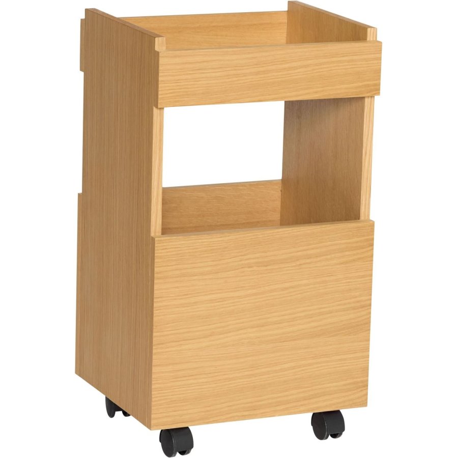 Hübsch Forma Rollwagen H70 cm, Eiche
