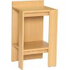 H&uuml;bsch Merge Sengebord H70 cm, Egetr�sfiner
