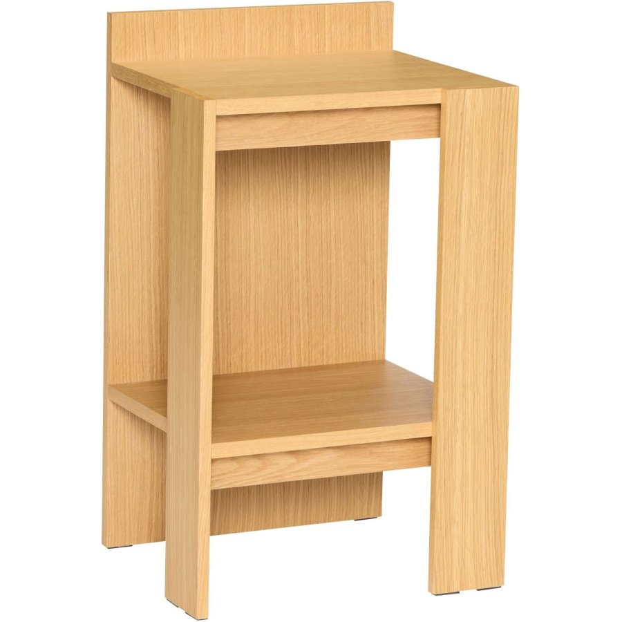 Hübsch Merge Nachttisch H70 cm, Eichenfurnier